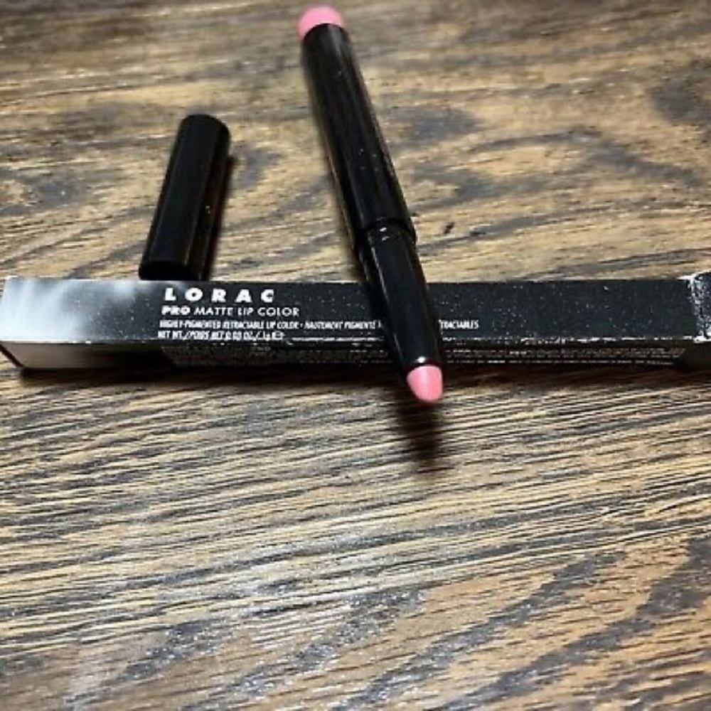 LORAC PRO Matte Lip Color Rose Pink NIB
